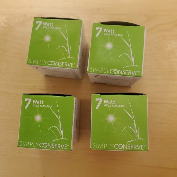 Simply Conserve 7 watt MR16 GU5.3 LED Warm 2700k Energy Star Bulbs (Set of 4) - Picture 5 of 6